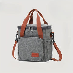 Double Layer Lunch Bag Heat Preservation Cooler Freeze Bag