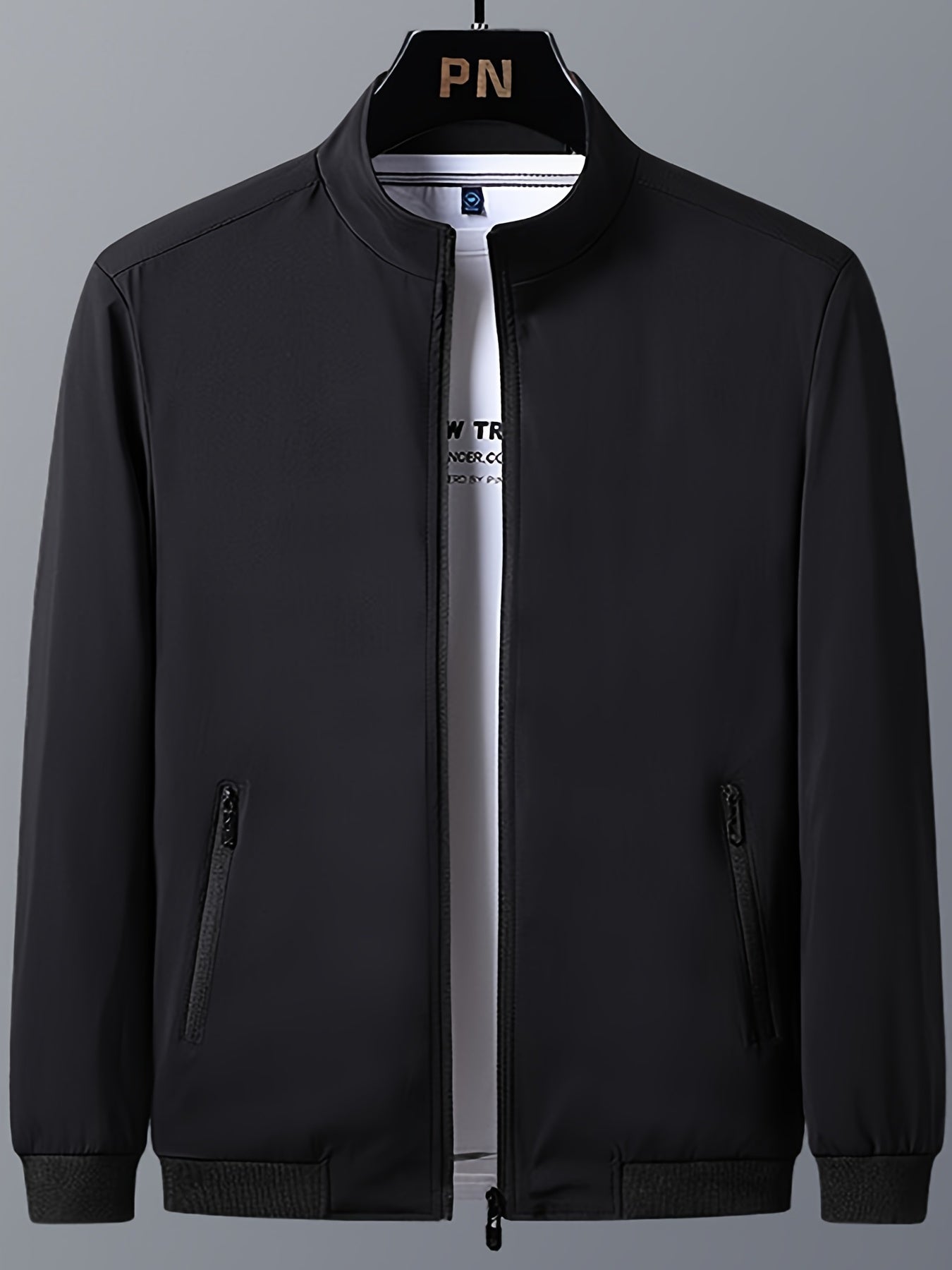 Men's Casual Lightweight Zip Jacket
