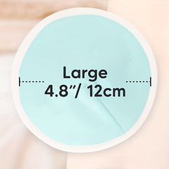 Organic Bamboo Nursing Pads 14 Washable Breastfeeding Pads with Wash Bag