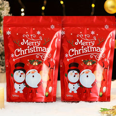 10pcs Christmas Pearl Candy Gift Bags Party Decoration Bags