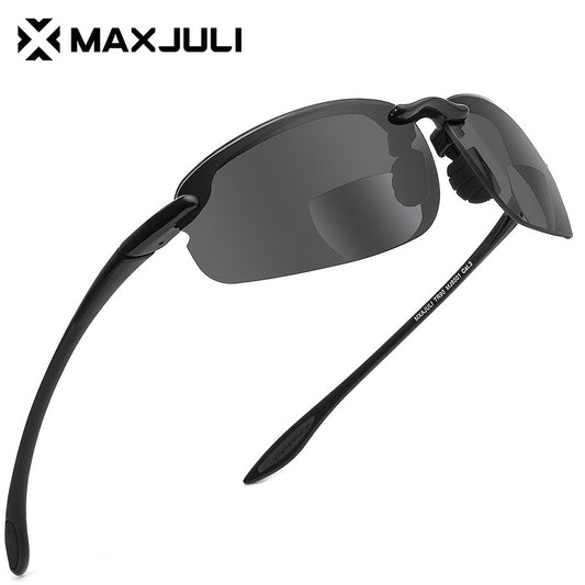 MAXJULI Bifocal Sunglasses TR90 Frame Comfortable UV Protection