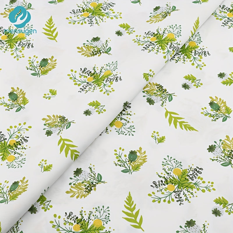 8pcs Colored Plant Flowers Patchwork Fabric DIY Sewing Quilting