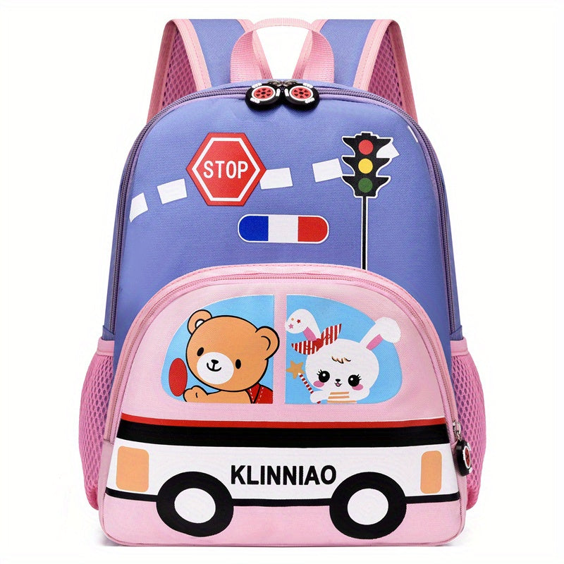 Kids Cartoon Backpack Waterproof Kindergarten Schoolbag