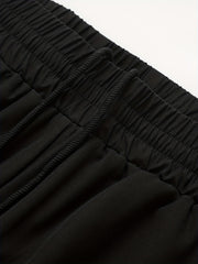 Men's 2-Layer Gym Shorts with Pockets & Drawstring