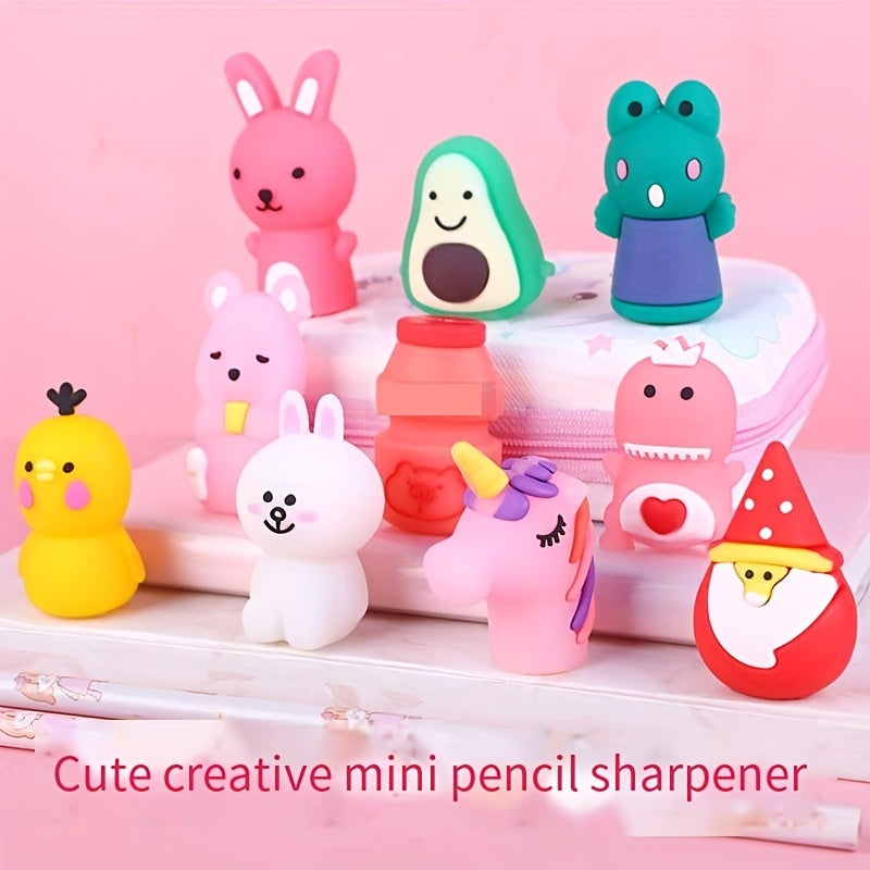 Animal Pencil Sharpeners for Kids' Art Supplies
