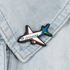 Space Shuttle Model Brooch Pin for Sweater Coat School Style