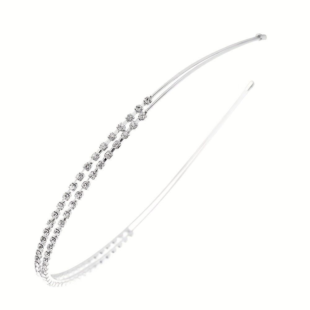 Crystal Rhinestones Headbands Wedding Party Hair Hoop