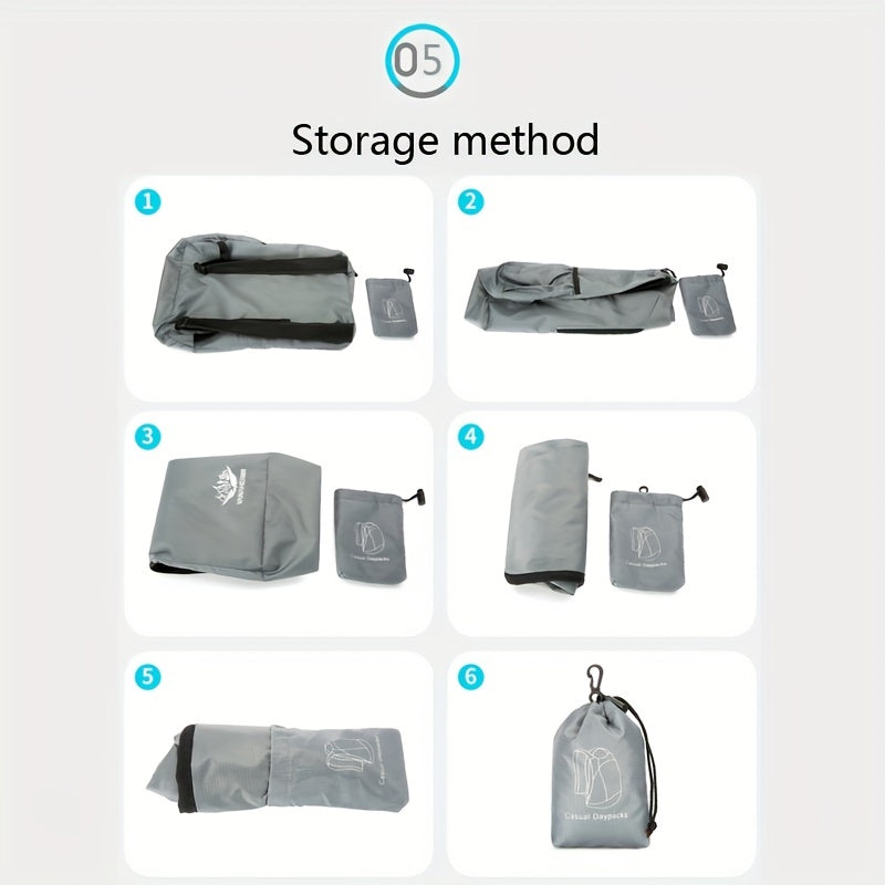 Small Folding Backpack Lightweight Sports Bag
