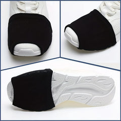 2 Pairs Dance Socks Over Shoes Elastic Dance Shoe Covers