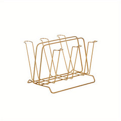 Stainless Steel Cup Drying Rack with Drain Tray