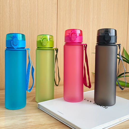 17oz 500ml Frosted Sports Water Bottle Leak Proof BPA Free Reusable