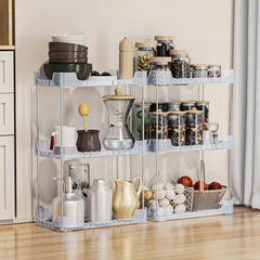 Desktop Kitchen Shelf 2 3 Tier Storage Rack Countertop Organizer