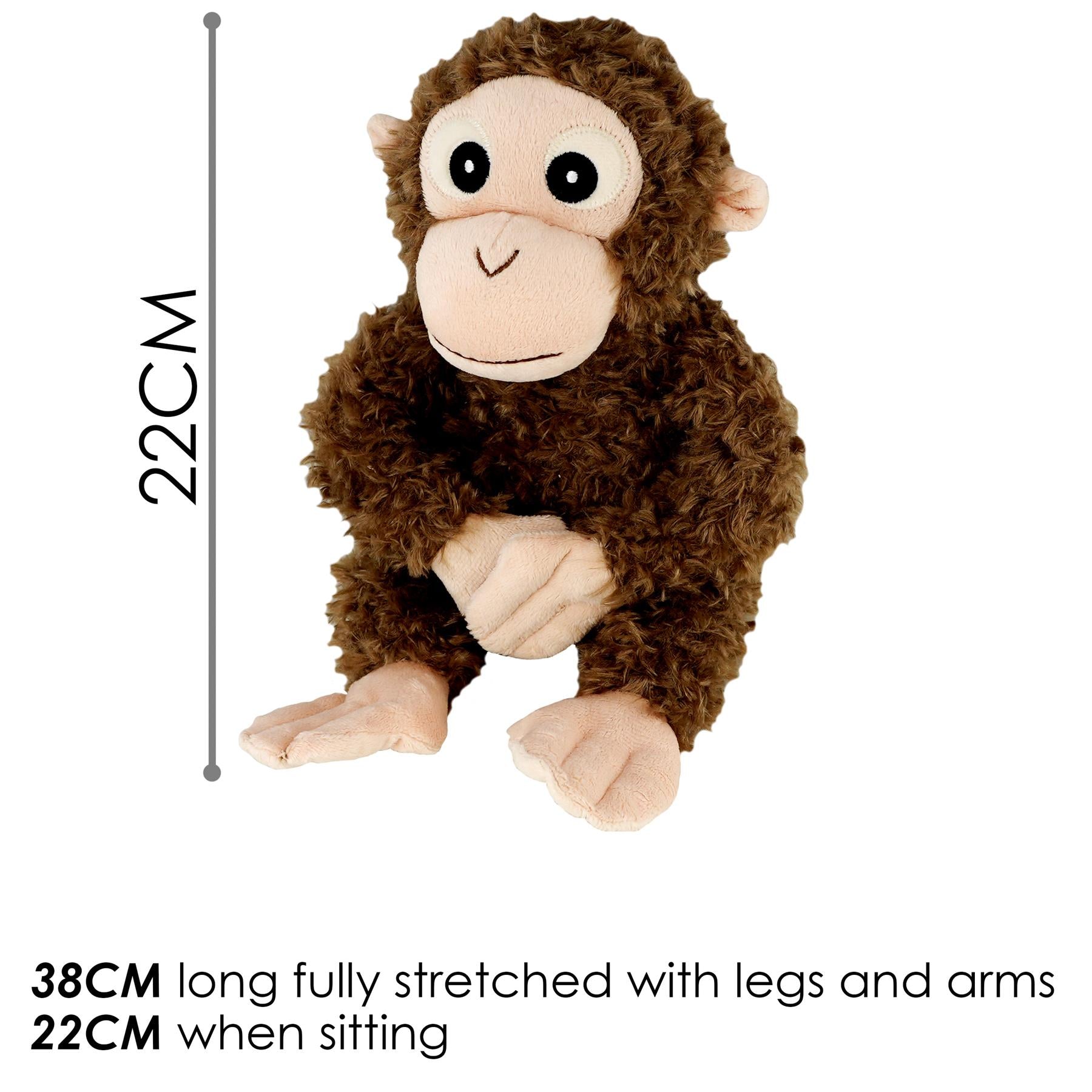 Hanging Monkey Orangutan Plush Cuddly Teddy Kids Stuffed Soft Toy