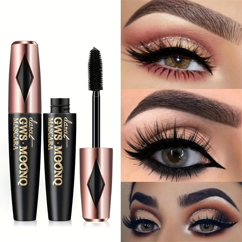 Long Waterproof 3D Fiber Mascara Extension Smudge Proof Thick Mascara