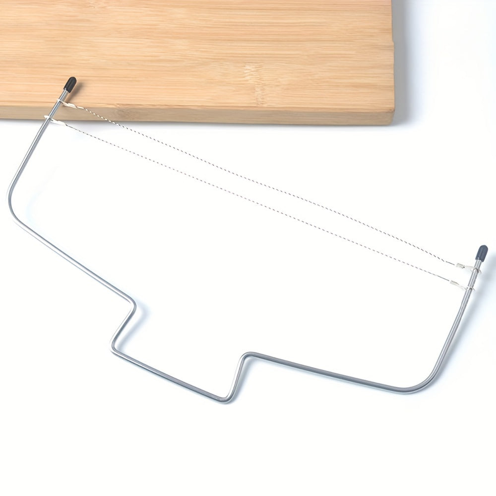 1pc Cake Cutter Slicer Leveler Double Wires Cake Slicer Baking Tools