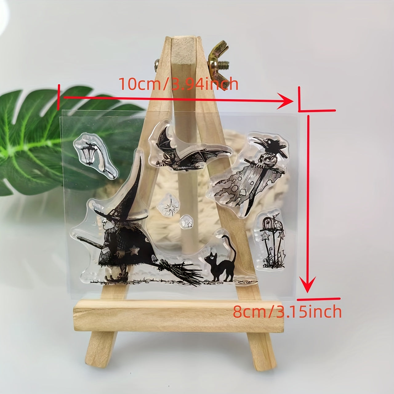 Halloween Stencils Scrapbooking Craft Embossing Transparent Stamps