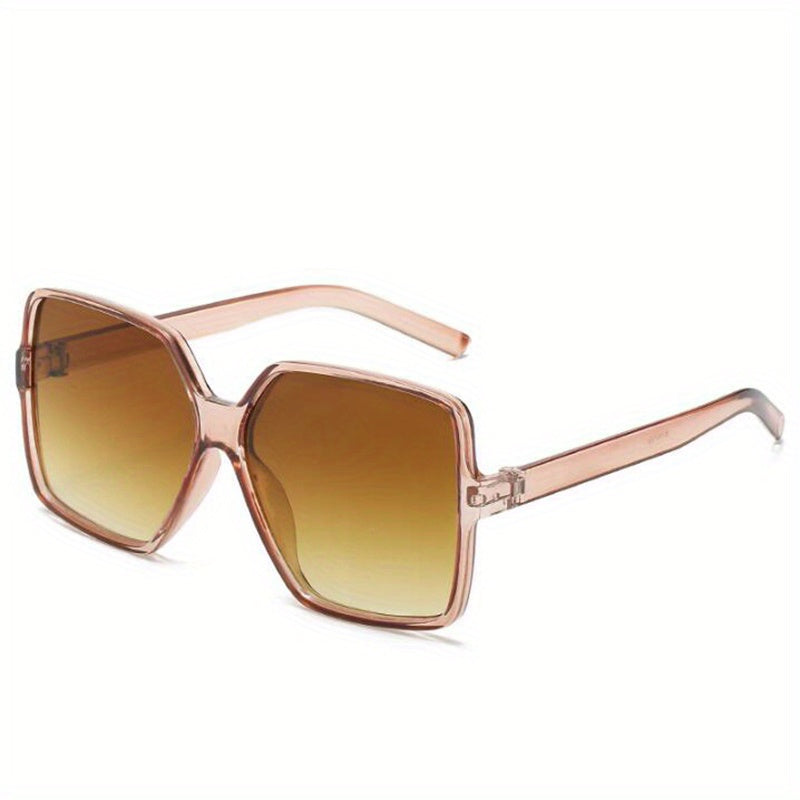 Men's Polarized Square Sunglasses Vintage UV Protection Glasses