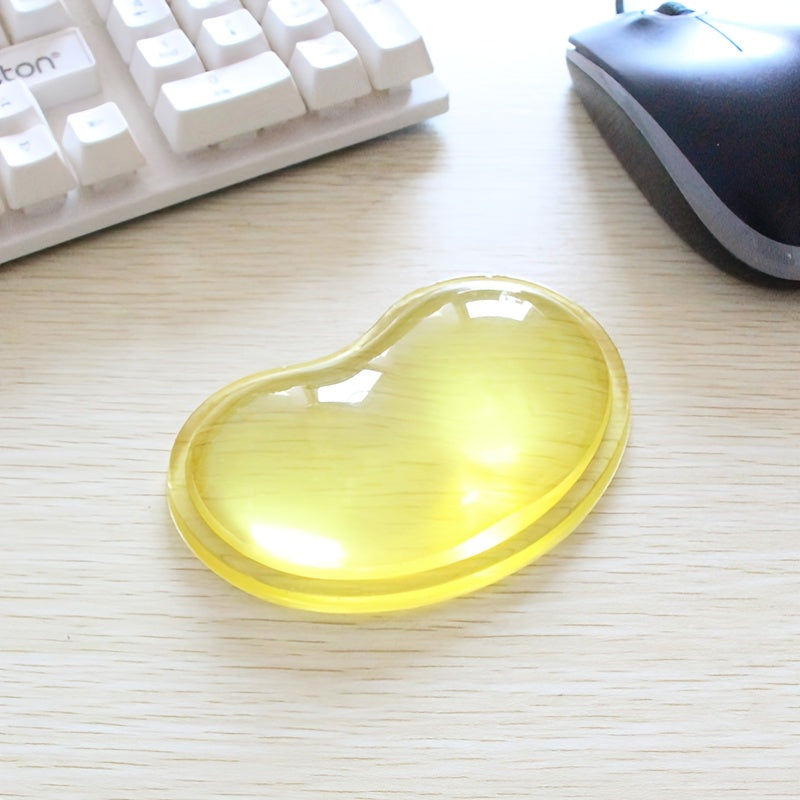 Transparent Silicone Mouse Pad Reduce Stress Improve Efficiency