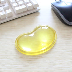 Transparent Silicone Mouse Pad Reduce Stress Improve Efficiency