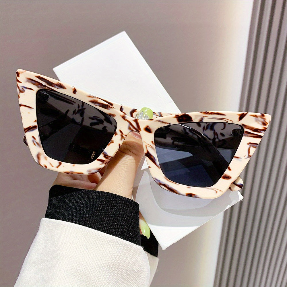 Y2K Cat Eye Sunglasses Gradient Decorative Glasses UV400