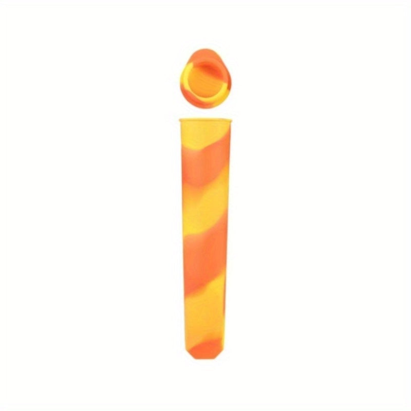 1pc Silicone Popsicle Mold BPA Free Reusable Ice Pop Molds with Lid