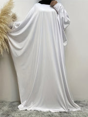  Casual Abaya Dress Women's Plus Solid Long Sleeve Maxi Dress