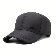Unisex Sunshade Breathable Baseball Cap with Letter Embroidery