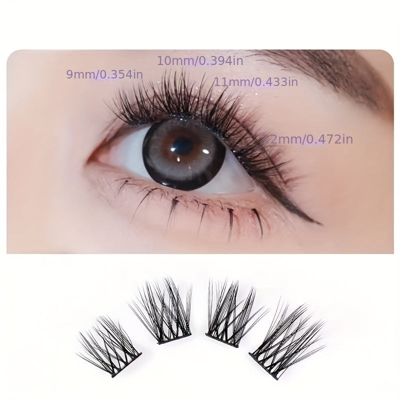 Volume Fans Comic Eyes False Eyelashes