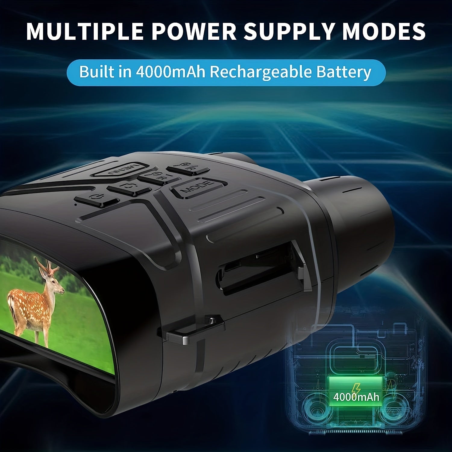 FCPVHOY Night Vision Goggles Binoculars FHD 1080P