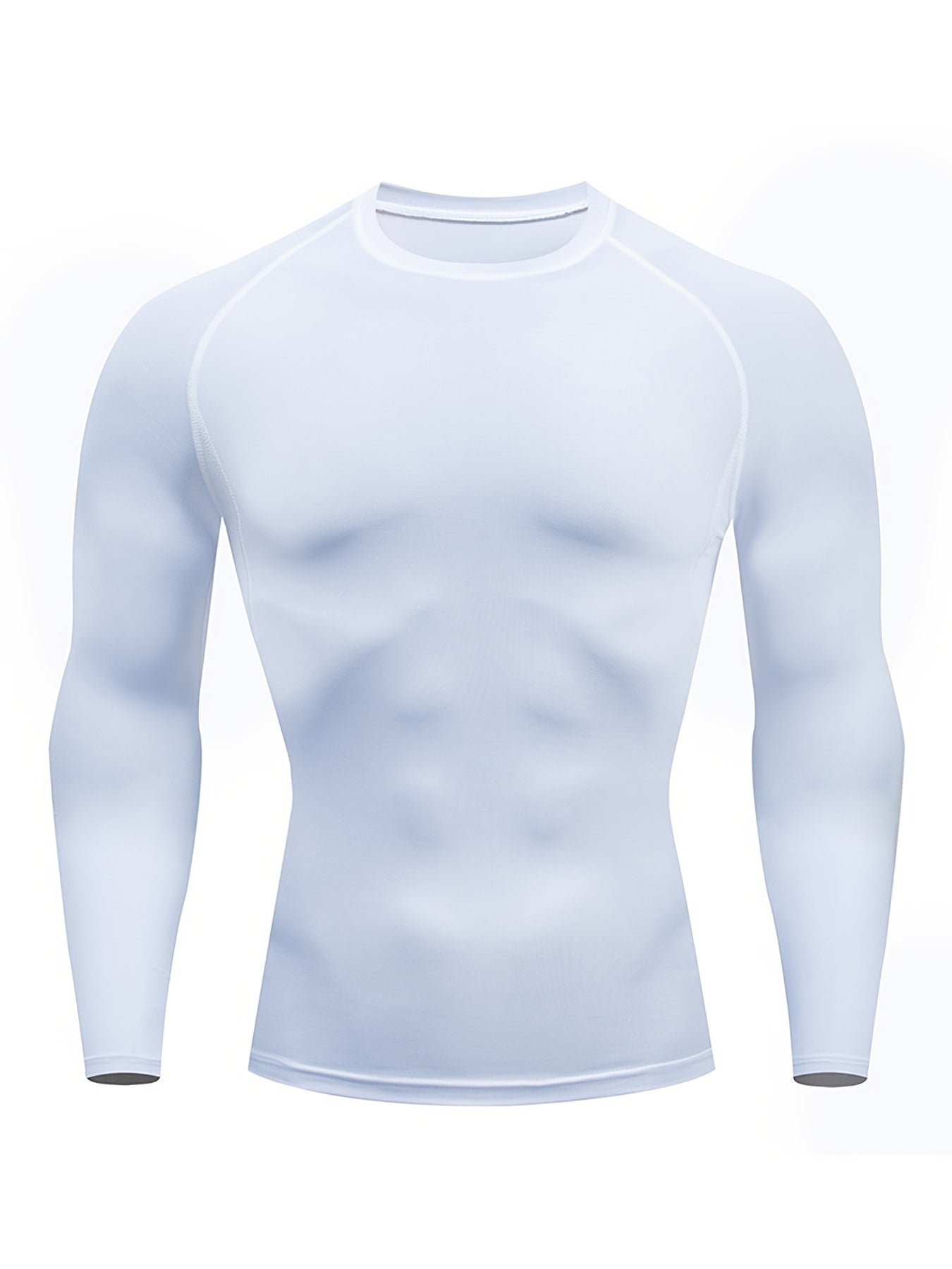 Men's Long Sleeve Compression Shirt for Workouts & Yoga