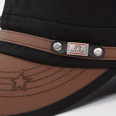 Meromibe Men's Military Cap Adjustable Hat For Outdoor Fishing Hiking