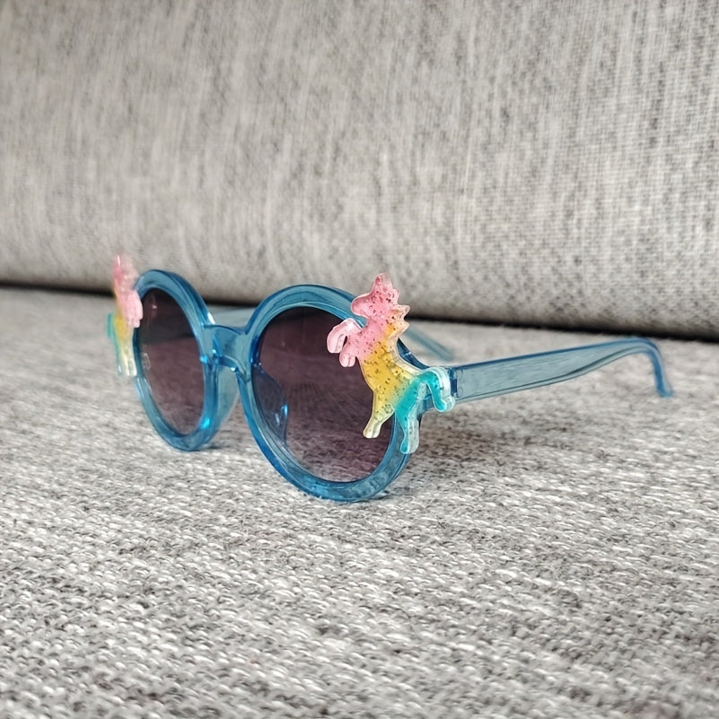 Unicorn Decor Sun Protection Sunglasses Travel Party Gift