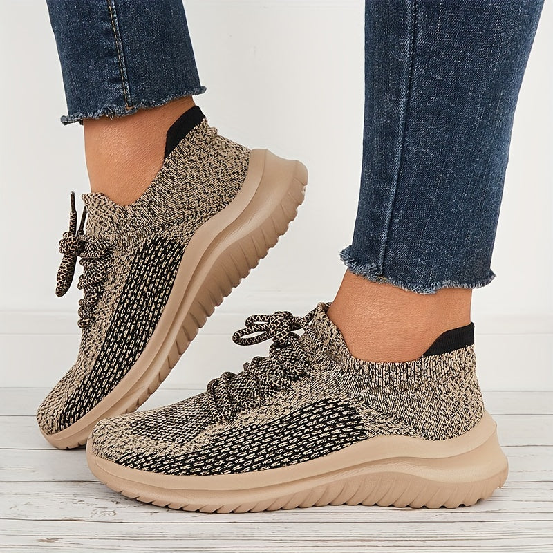 Women's Breathable Running Sneakers Non Slip Shock Absorption Casual Shoes