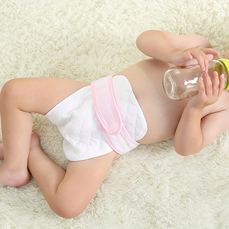 3 Pack Reusable Cotton Diapers Washable & Durable