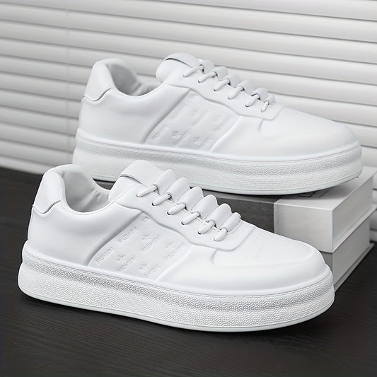 Men's Platform Skate Shoes Lace up Breathable