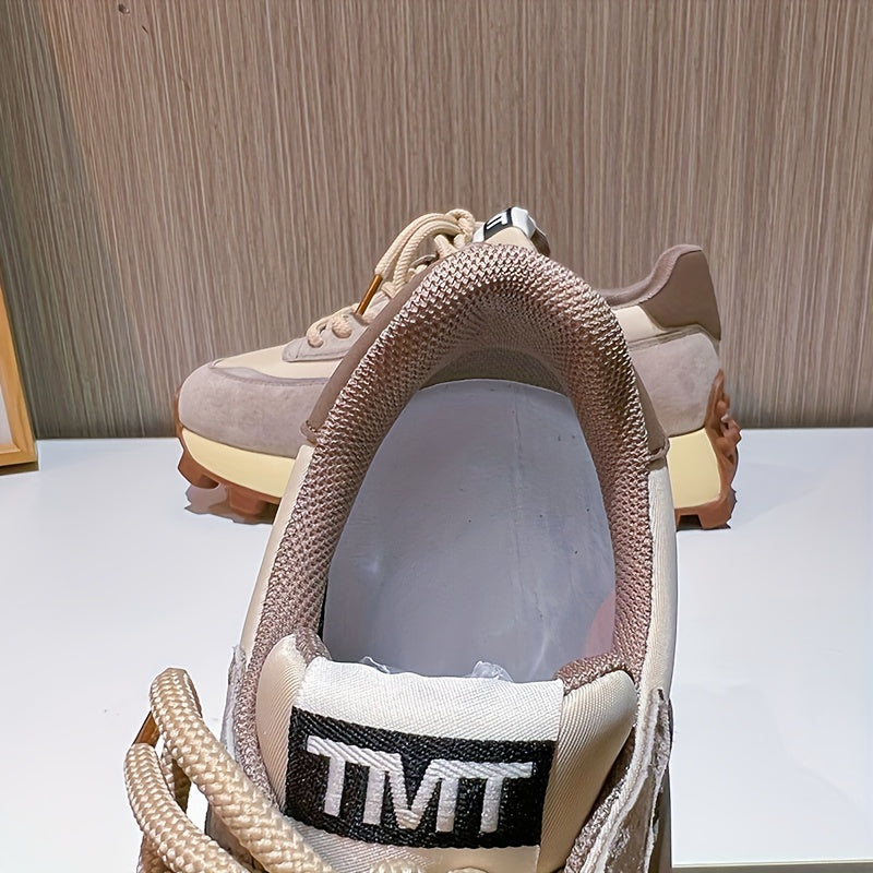 Women's Wear Resistant Sneakers Height Increasing Sports Shoes