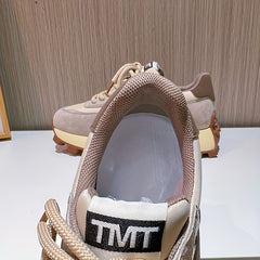 Women's Wear Resistant Sneakers Height Increasing Sports Shoes