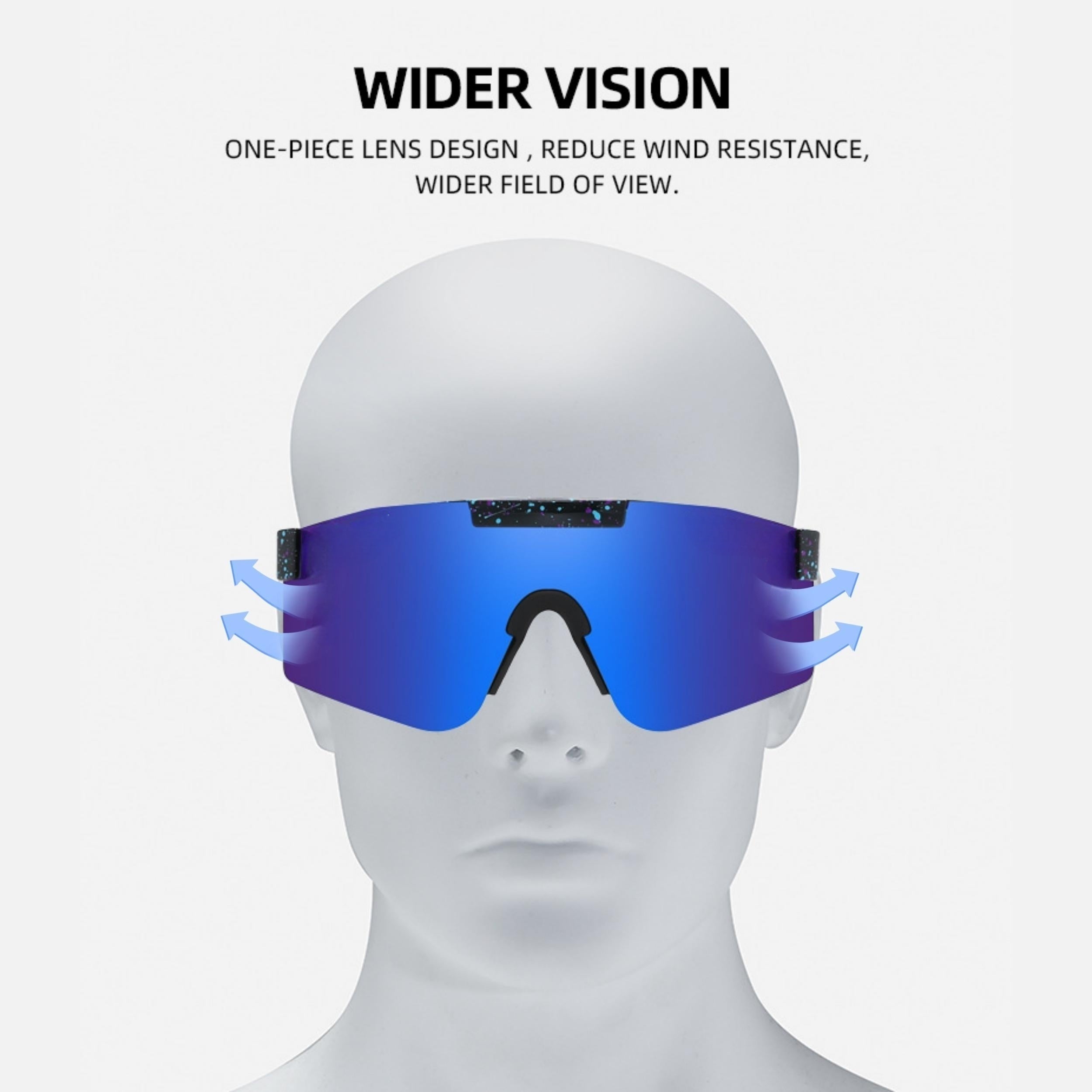 Unisex Outdoor Sports Sunglasses Climbing Cycling Glasses