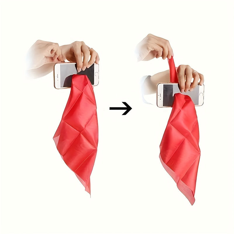 Polyester Magic Scarf Through Phone Trick Toy for Magicians