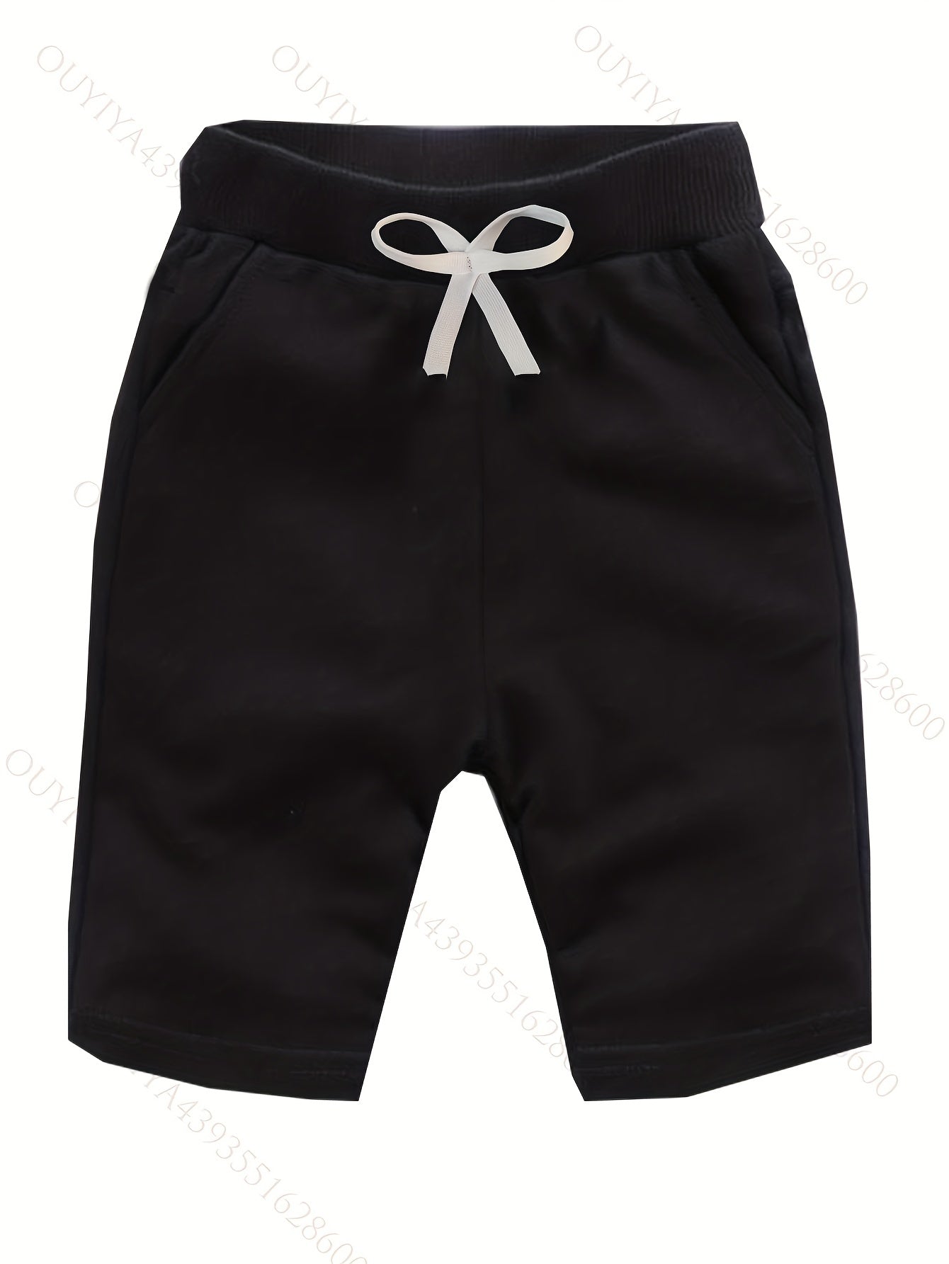 Boys Sports Shorts Drawstring Waist Soft Comfortable Breathable Summer