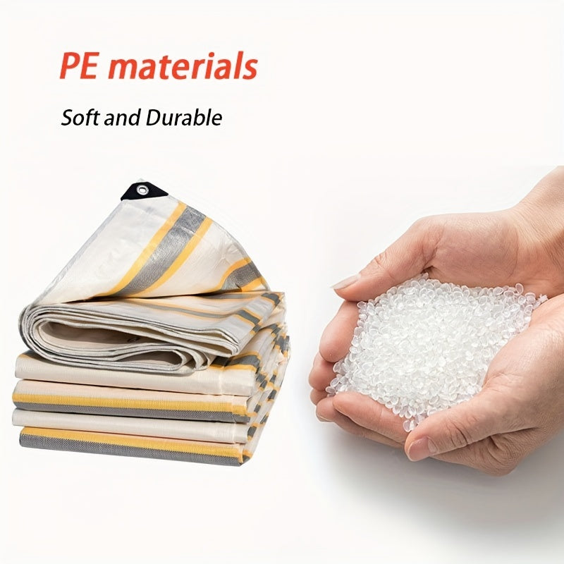 Anti UV Sunshade Tarp Heavy Duty Waterproof Cloth