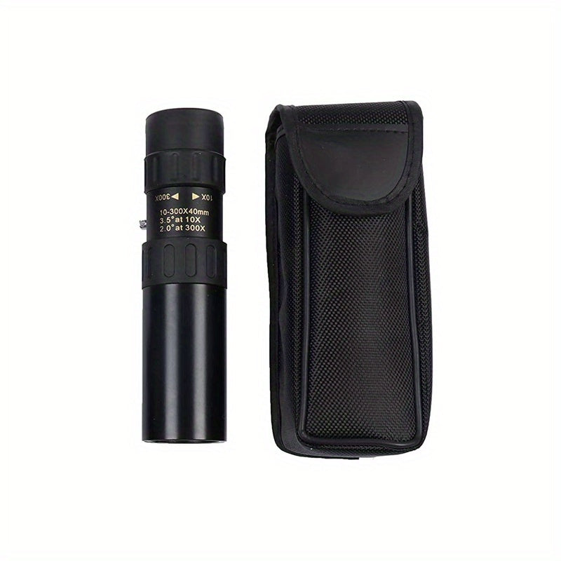 High Powered Metal Monocular Telescope 10 300x40 Optical Zoom