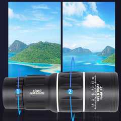 40x60 Monocular Telescope for Camping Bird Watching
