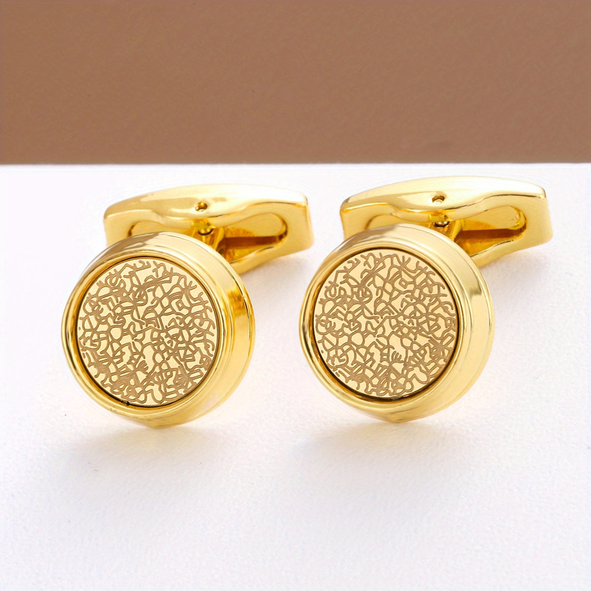 Golden Shirt Cufflinks Cuff Nails Fashionable Jewelry