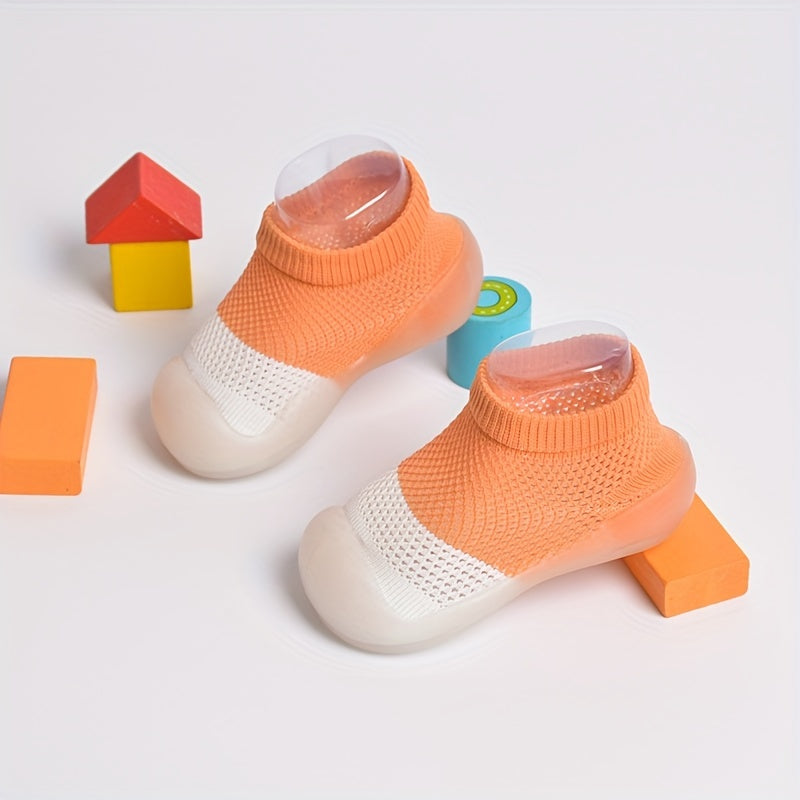 Baby Girls Vintage Block Comfortable Slip On Toddler Shoes