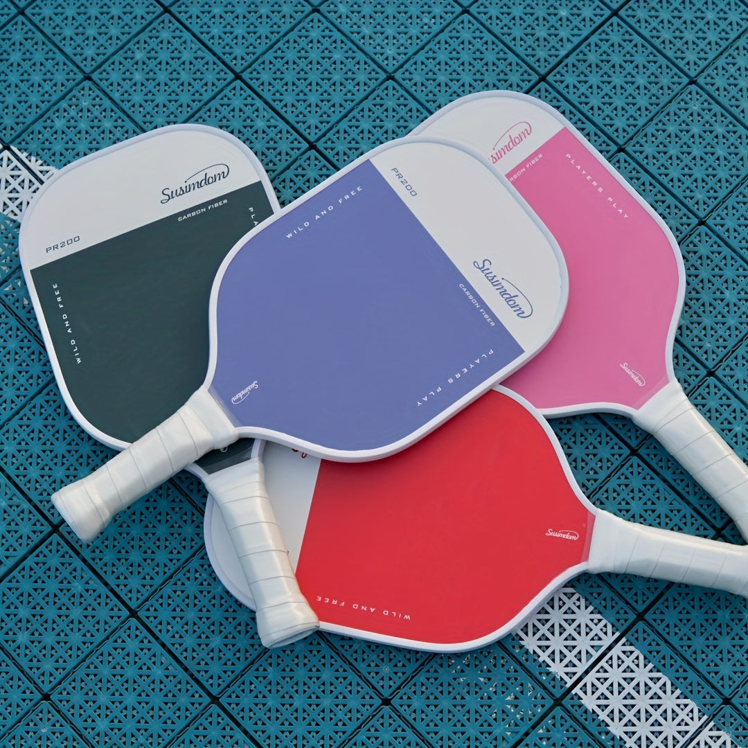Pickleball Racket Set with 2 Rackets, 4 Balls, and Bag
