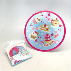 Cartoon Print Fan Portable Carry on Small Fan Gift For Girls