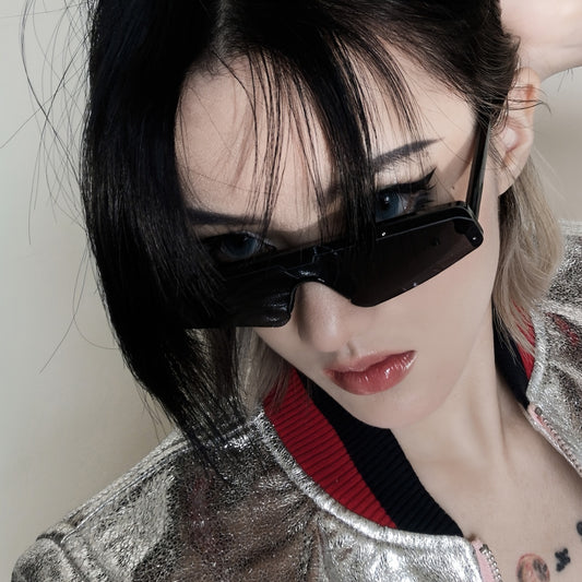 Y2K Semi Rimless Sunglasses UV400