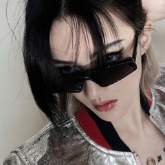 Y2K Semi Rimless Sunglasses UV400