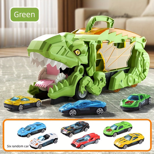 Holiday Gift Dinosaur Alloy Metal Racing Gliding Toy Car